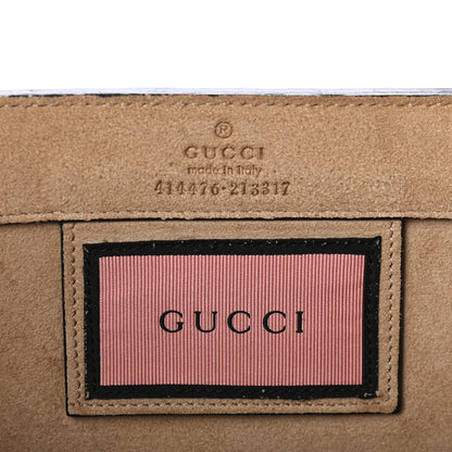 Gucci Calfskin GucciGhost Real Medium XL Tote Hibiscus Red 6 of 9
