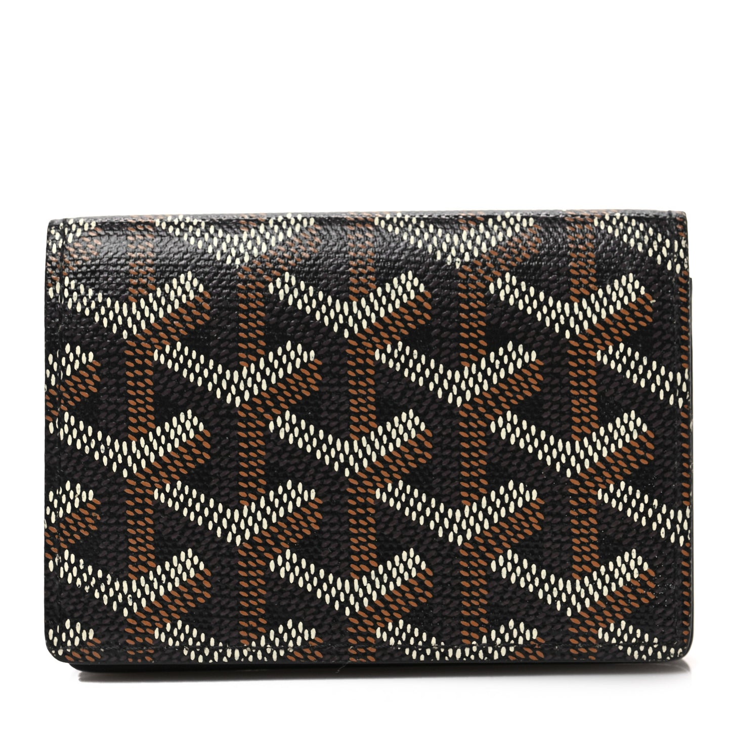 Goyardine Business Card Holder Black