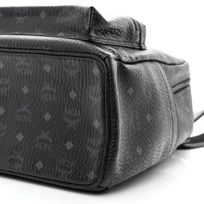 MCM Visetos Medium Stark Backpack Black 10 of 14