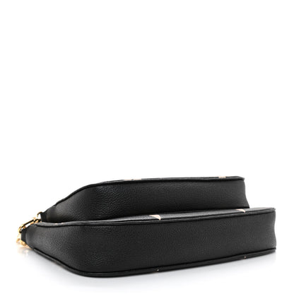 Louis Vuitton Empreinte Monogram Giant Multi Pochette Accessories Black Beige 4 of 8
