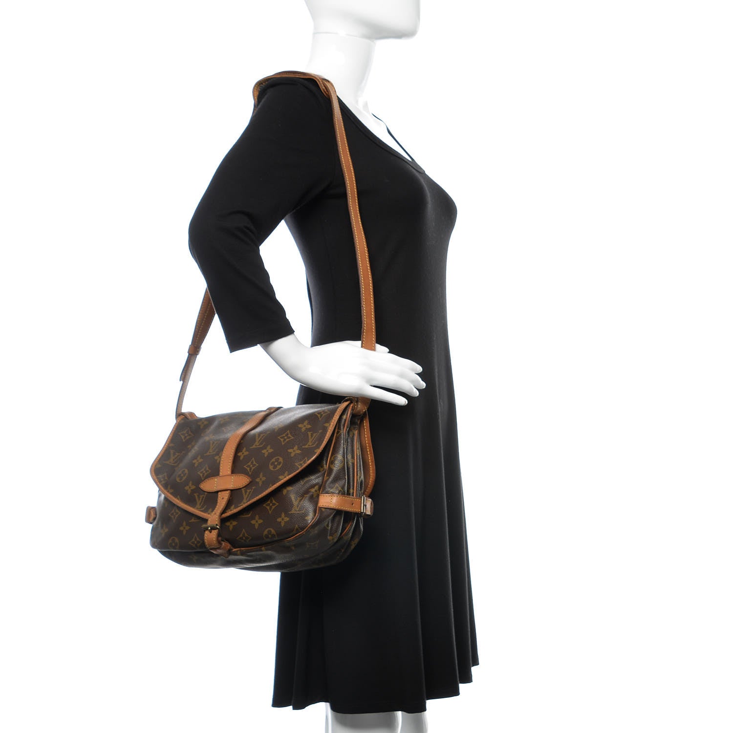 Louis Vuitton Monogram Saumur 30 2 of 19