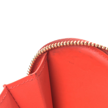 Louis Vuitton Vernis Heart Coin Purse Pink Red 8 of 10