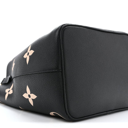 Louis Vuitton Empreinte Monogram Giant Neonoe MM  Black Beige 9 of 14