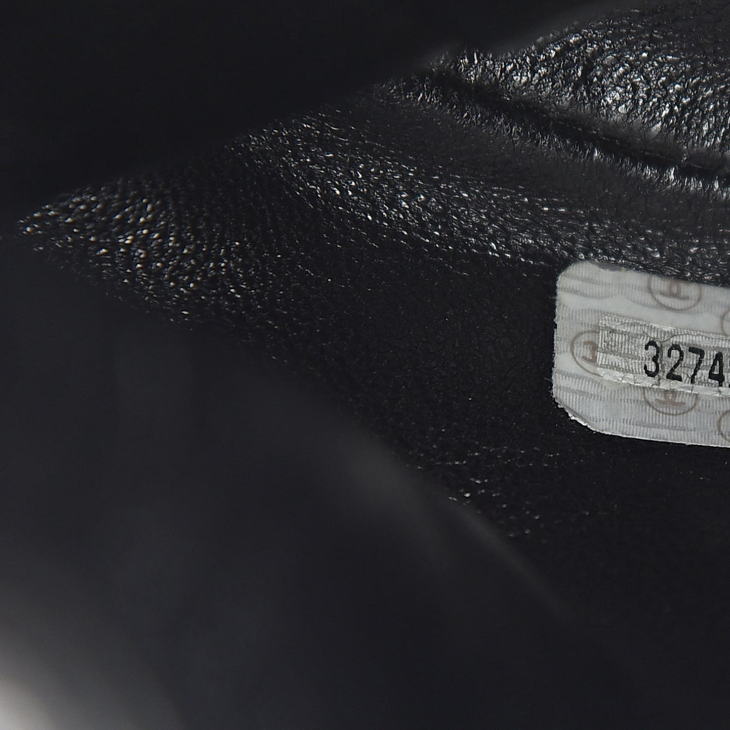 Lambskin Quilted Drawstring Backpack Black