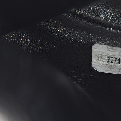 Chanel Lambskin Quilted Drawstring Backpack Black 7 of 10