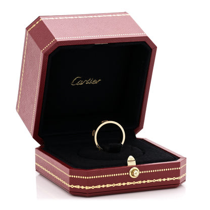 Cartier 18K Yellow Gold 5.5mm LOVE Ring 53 6.5 6 of 6