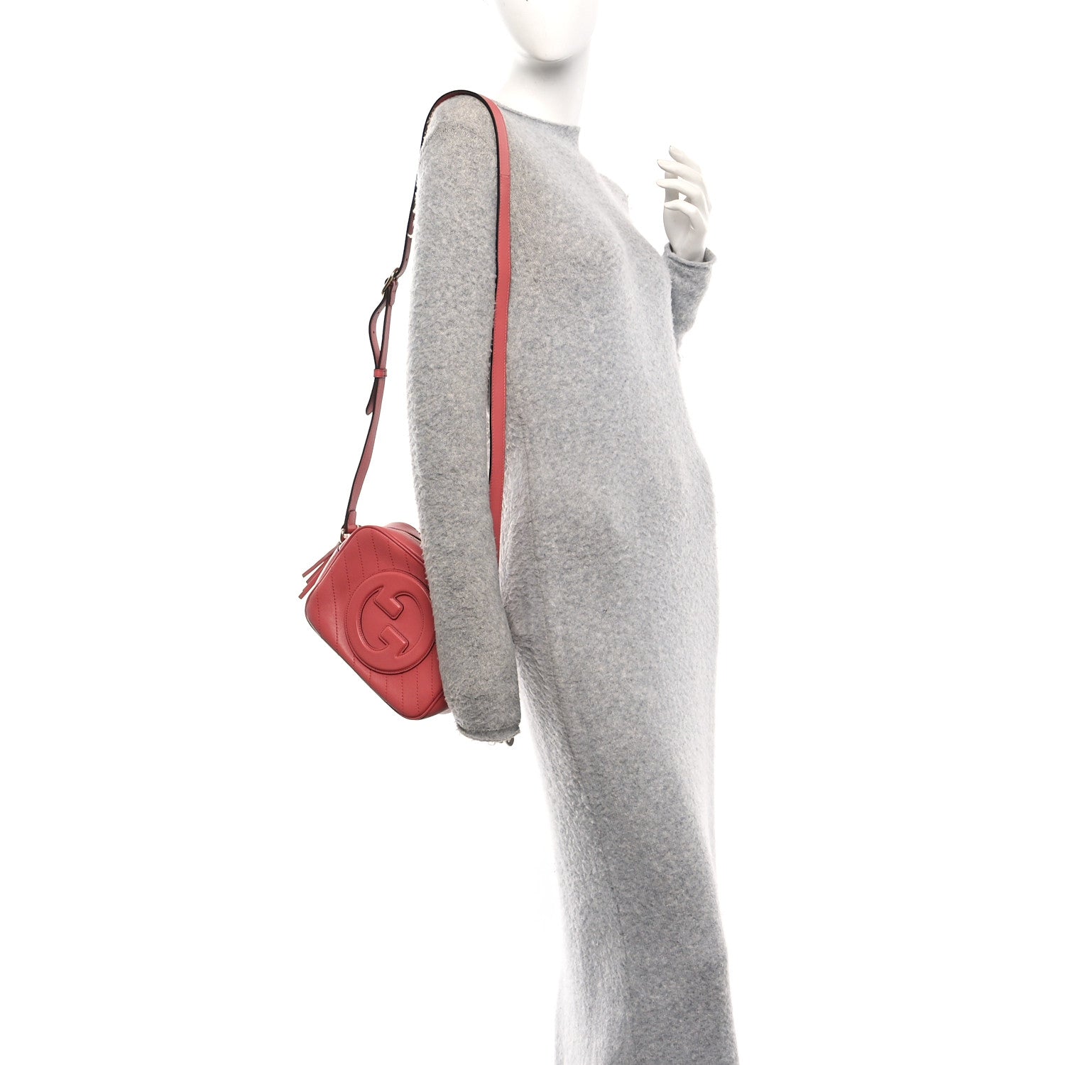 Gucci Sakai Be Green Calfskin Diagonal Stitched Small Blondie Shoulder Bag Gorgeus Grace 2 of 10