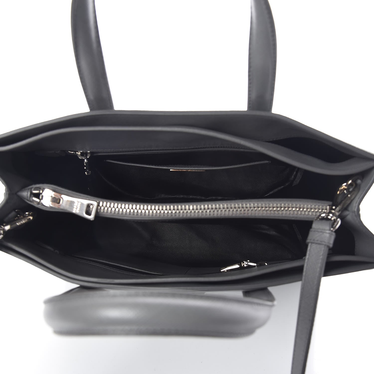 Prada Saffiano Soft Tote Marmo 5 of 9