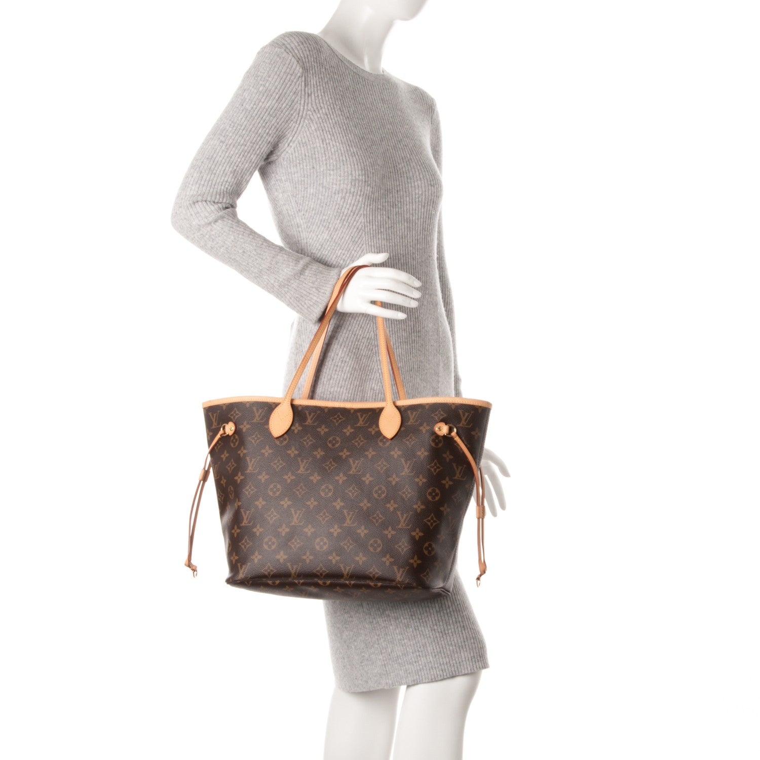 Louis Vuitton Monogram Neo Neverfull MM Rose Ballerine 2 of 8