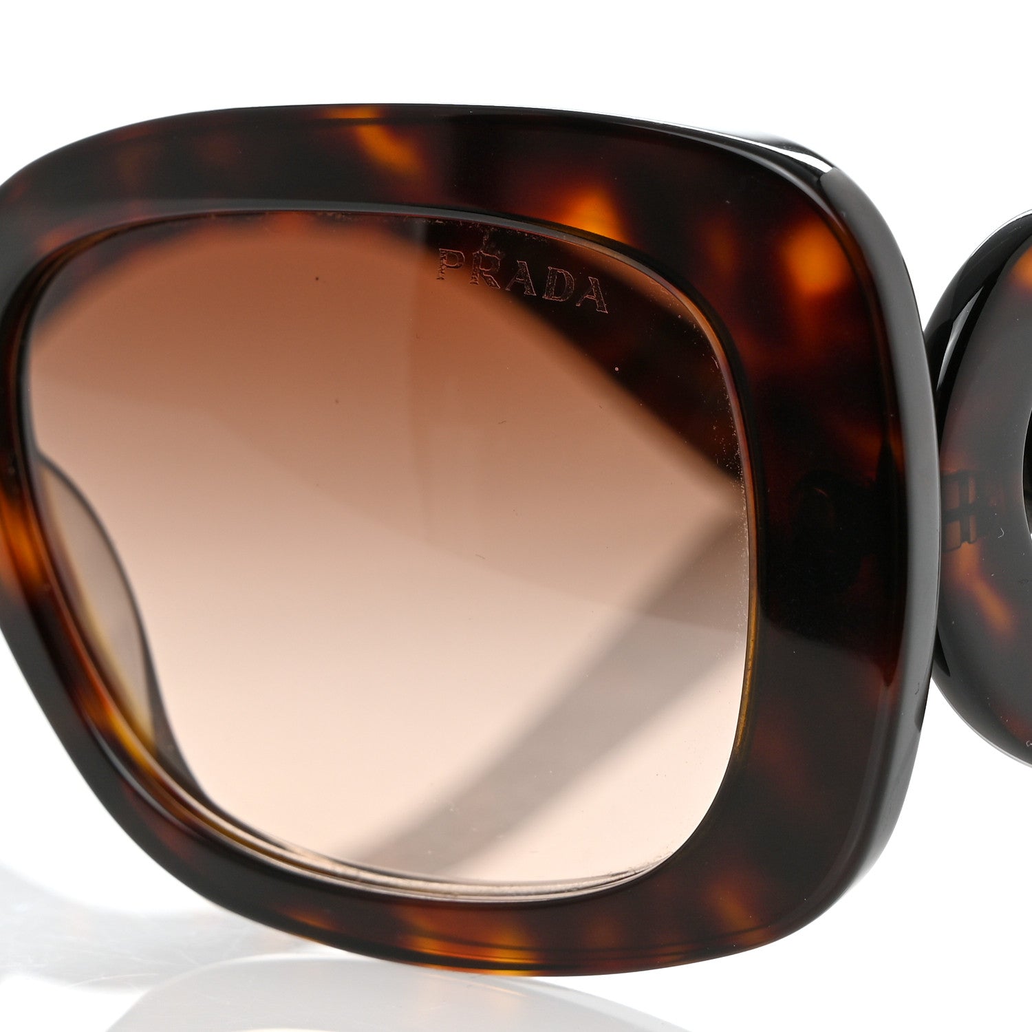 Prada Acetate Baroque Sunglasses SPR 27O Tortoise 7 of 8