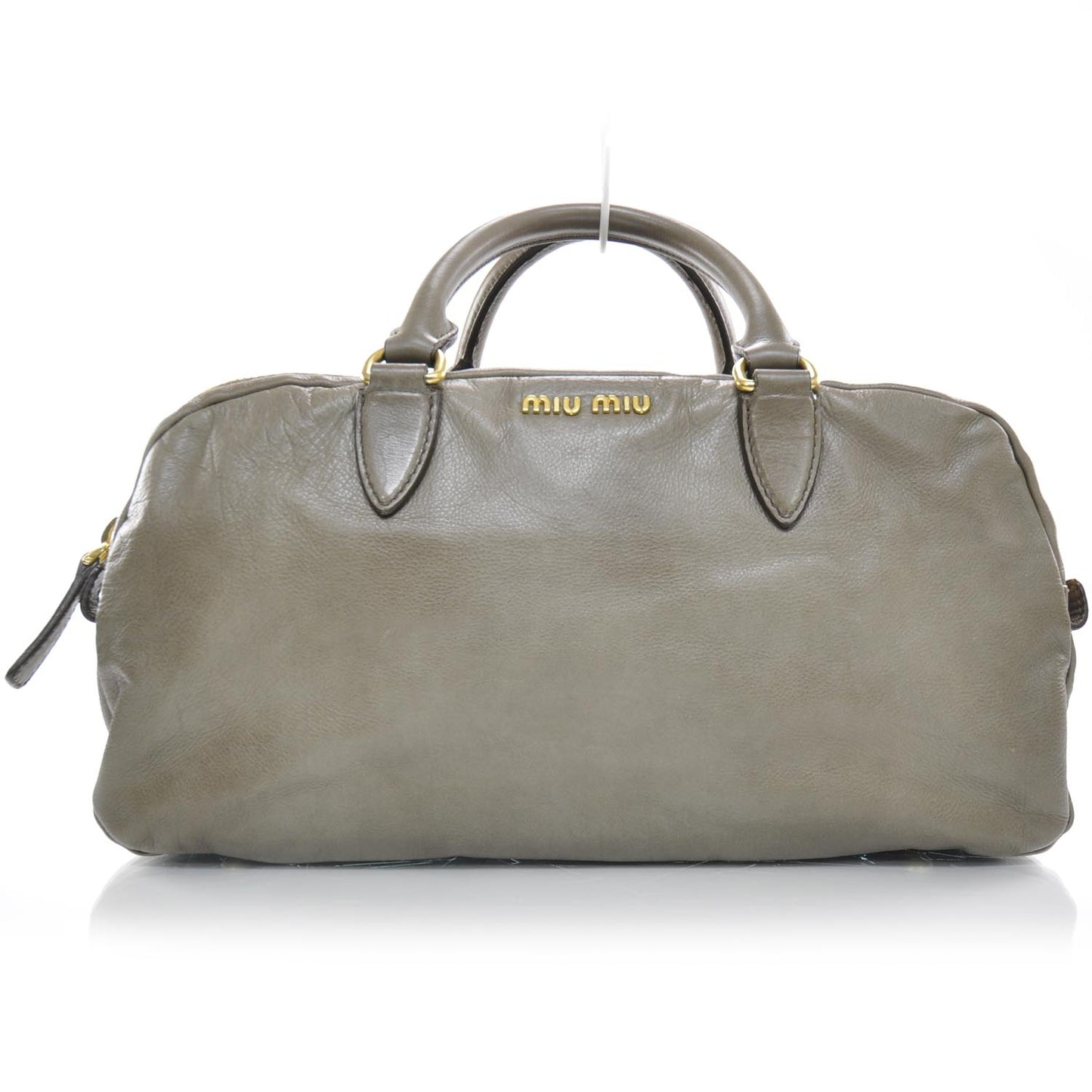 Vitello Leather Bauletto Crossbody Bag