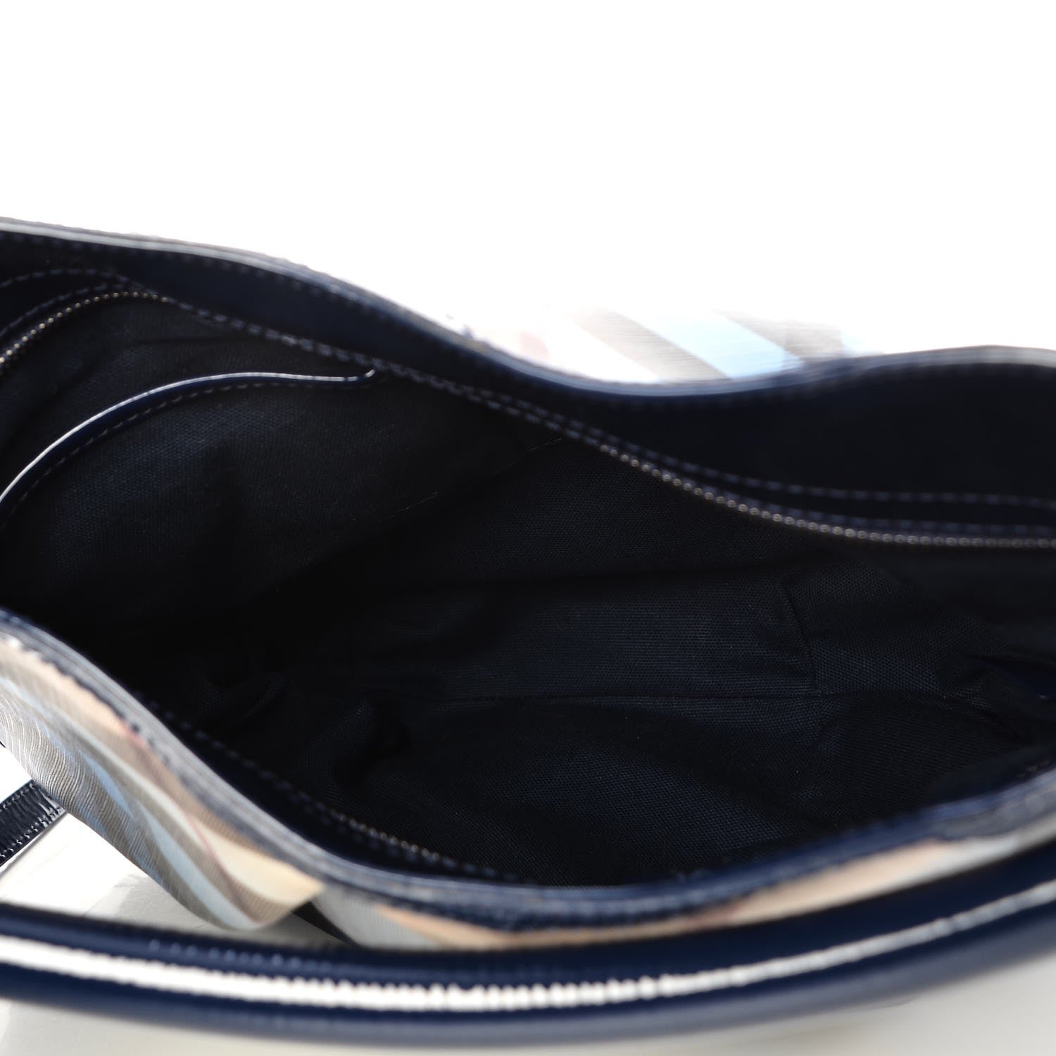 Burberry Nova Pop Degrade Medium Craigwell Hobo Jet Blue 6 of 9