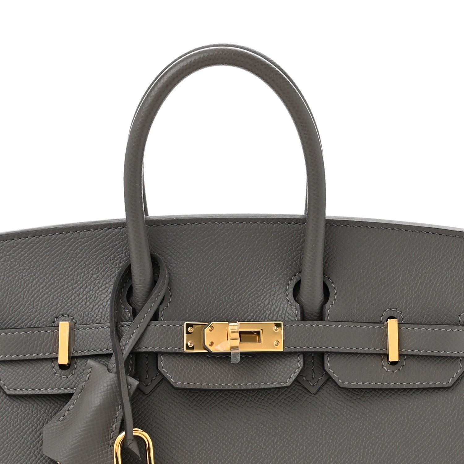Hermes Epsom Birkin Sellier 25 Gris Meyer 8 of 12