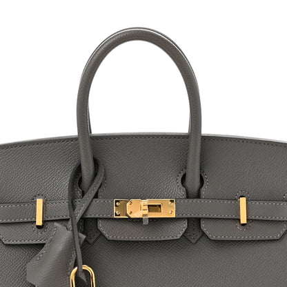 Hermes Epsom Birkin Sellier 25 Gris Meyer 8 of 12