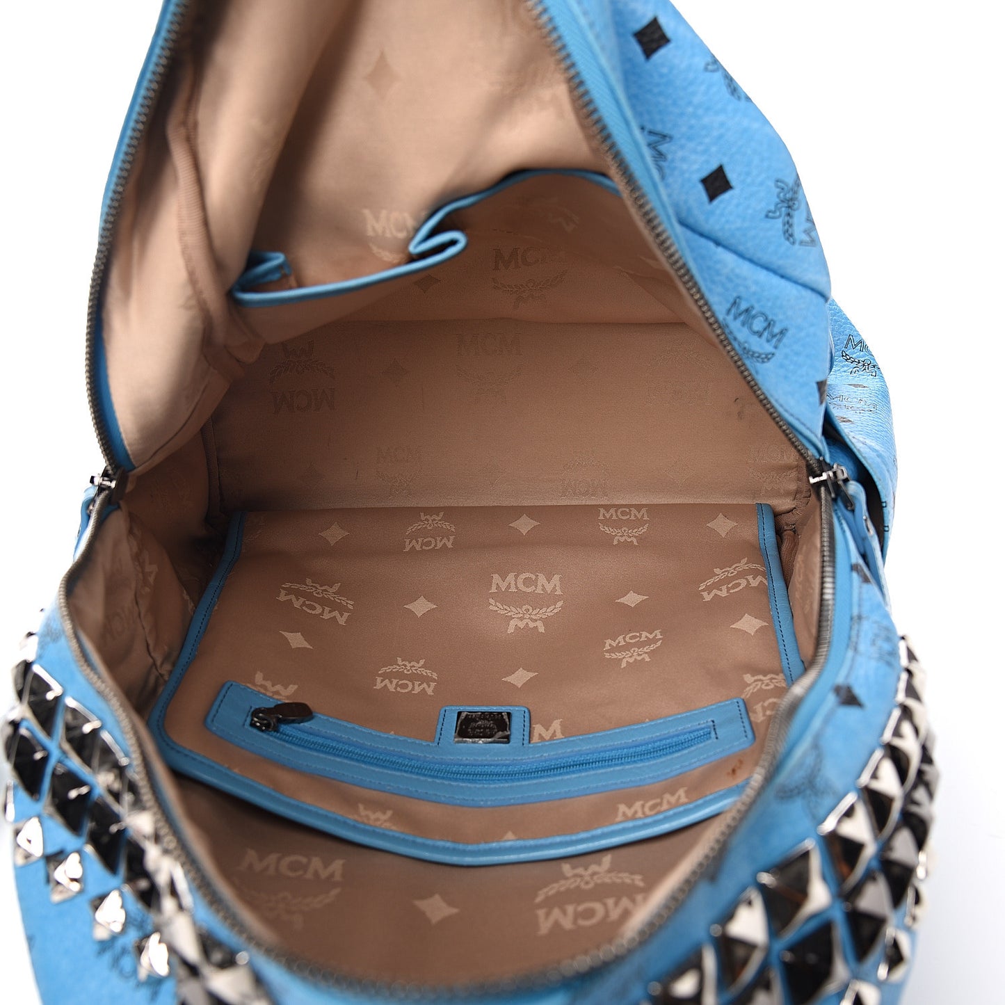 Visetos Side Stud Medium Stark Backpack Blue