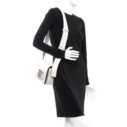 Christian Dior Smooth Calfskin Dio(r)evolution Flap Bag Off White 2 of 13