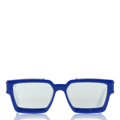Louis Vuitton Acetate 1.1 Millionaires Sunglasses Z1276E Blue 2 of 9
