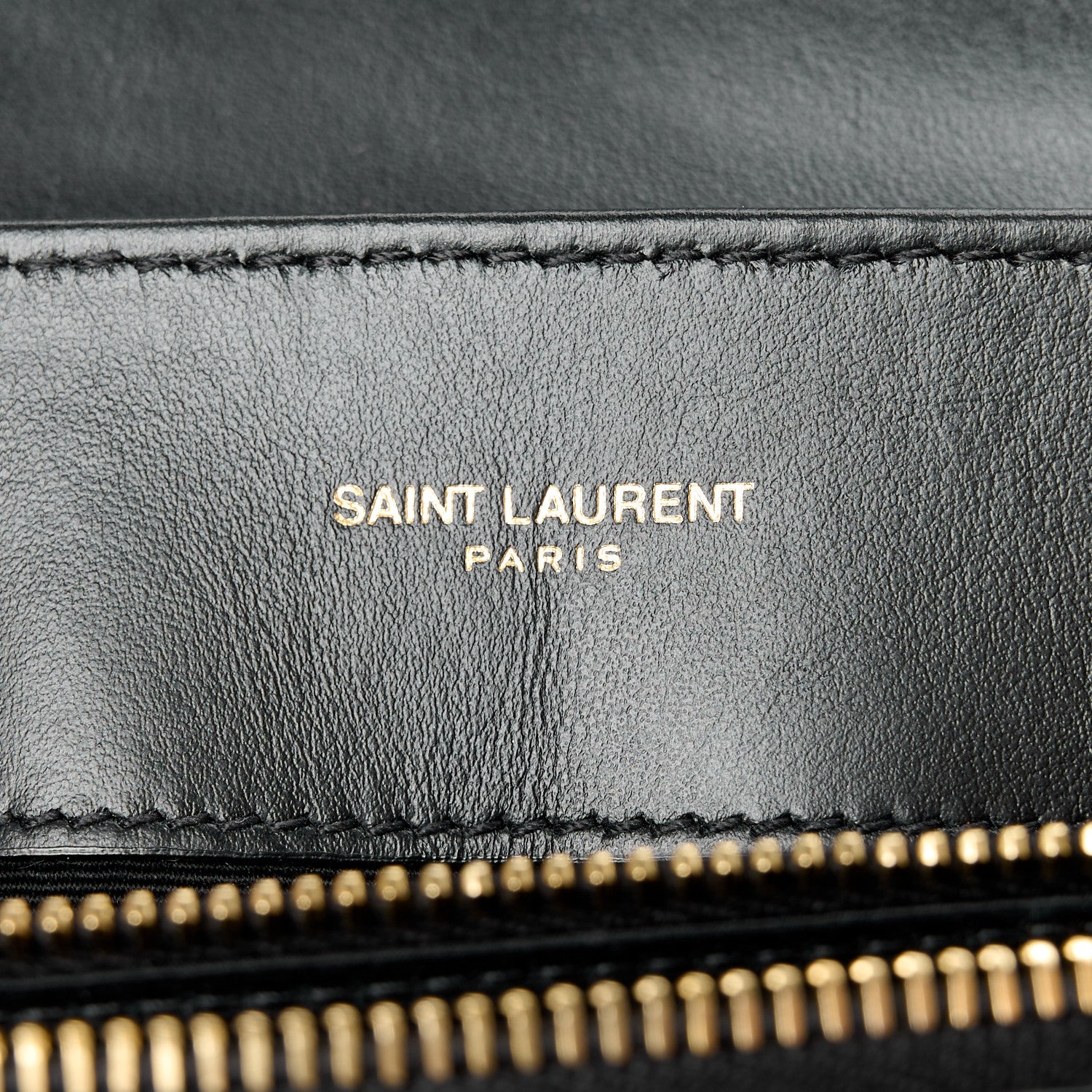 Saint Laurent Calfskin Y Quilted Monogram Medium Loulou Chain Satchel Black 6 of 11