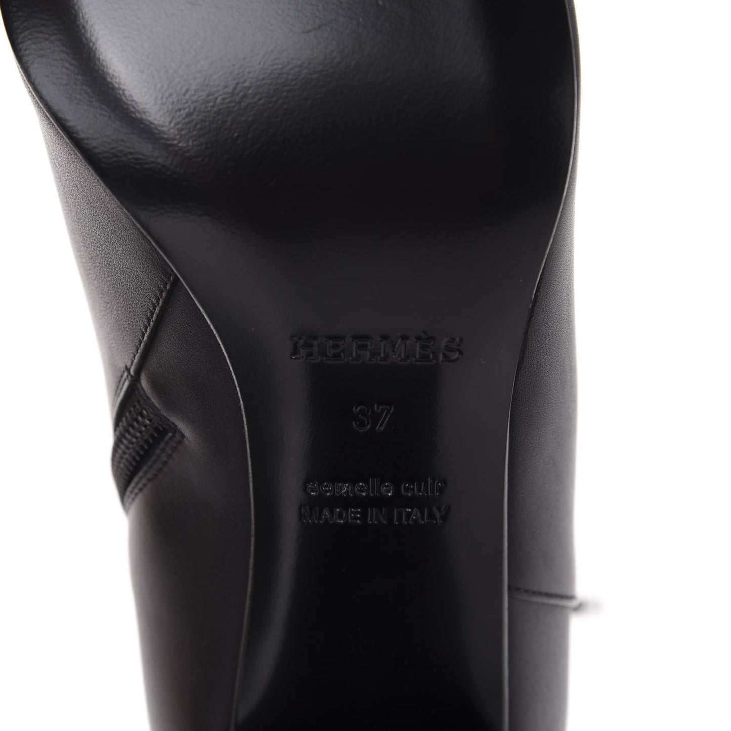 Calfskin Saint Germain Ankle Boots 37 Black