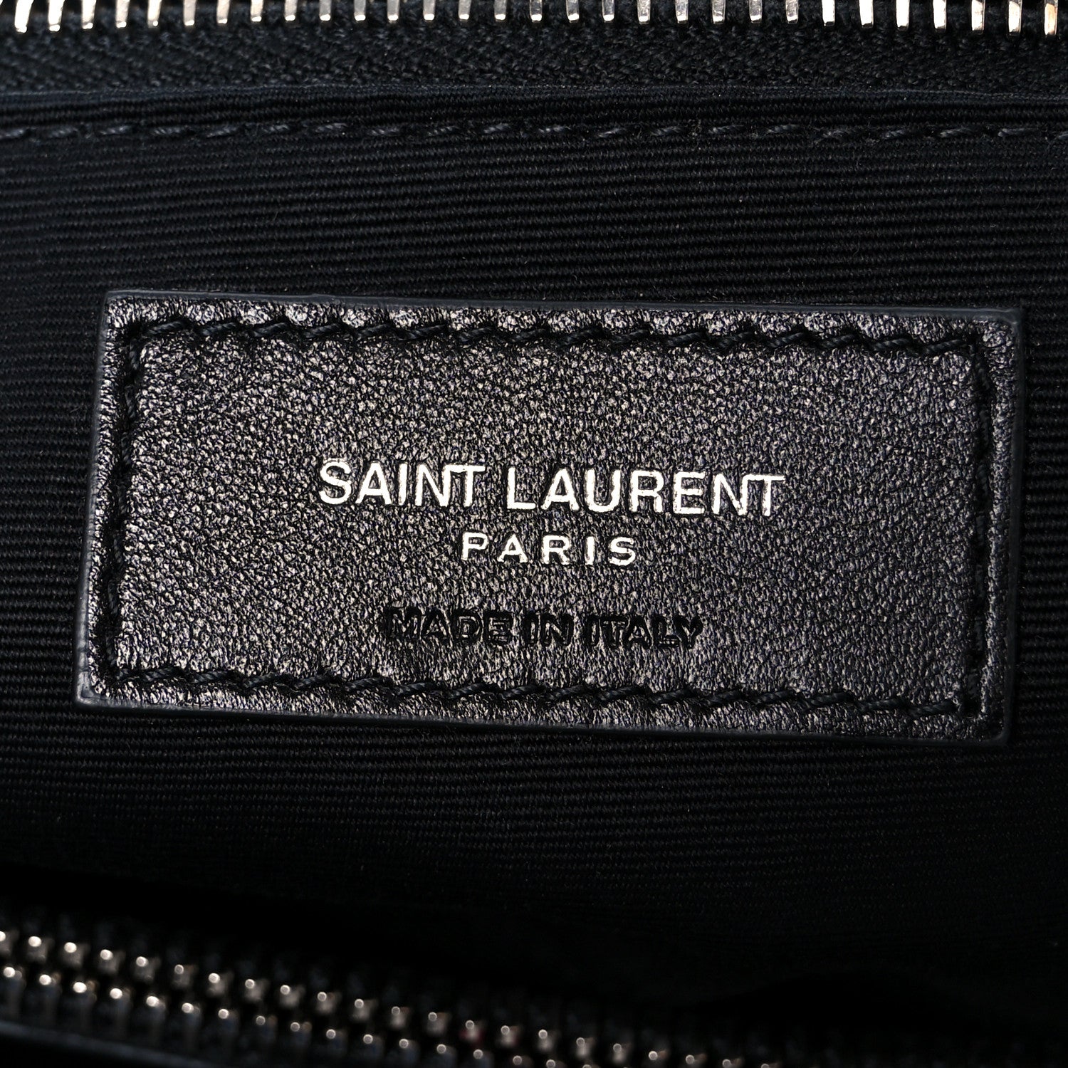 Saint Laurent Calfskin Y Quilted Monogram Large Loulou Chain Satchel Black 7 of 11