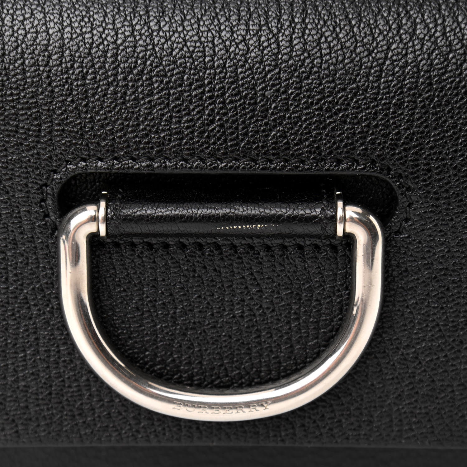 Burberry Goatskin Mini D-Ring Bag Black 7 of 10