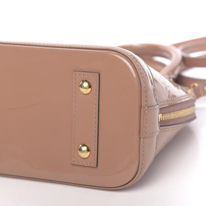 Louis Vuitton Vernis Alma BB Rose Velours 10 of 11