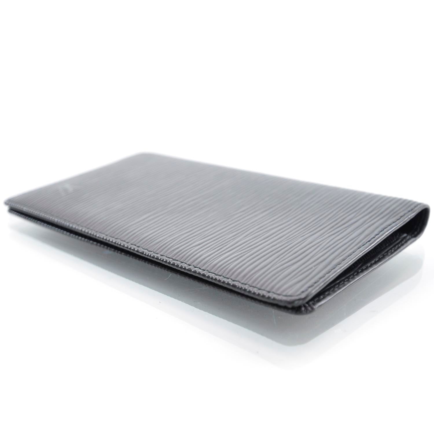 Louis Vuitton Epi Pocket Agenda Cover Black 3 of 8