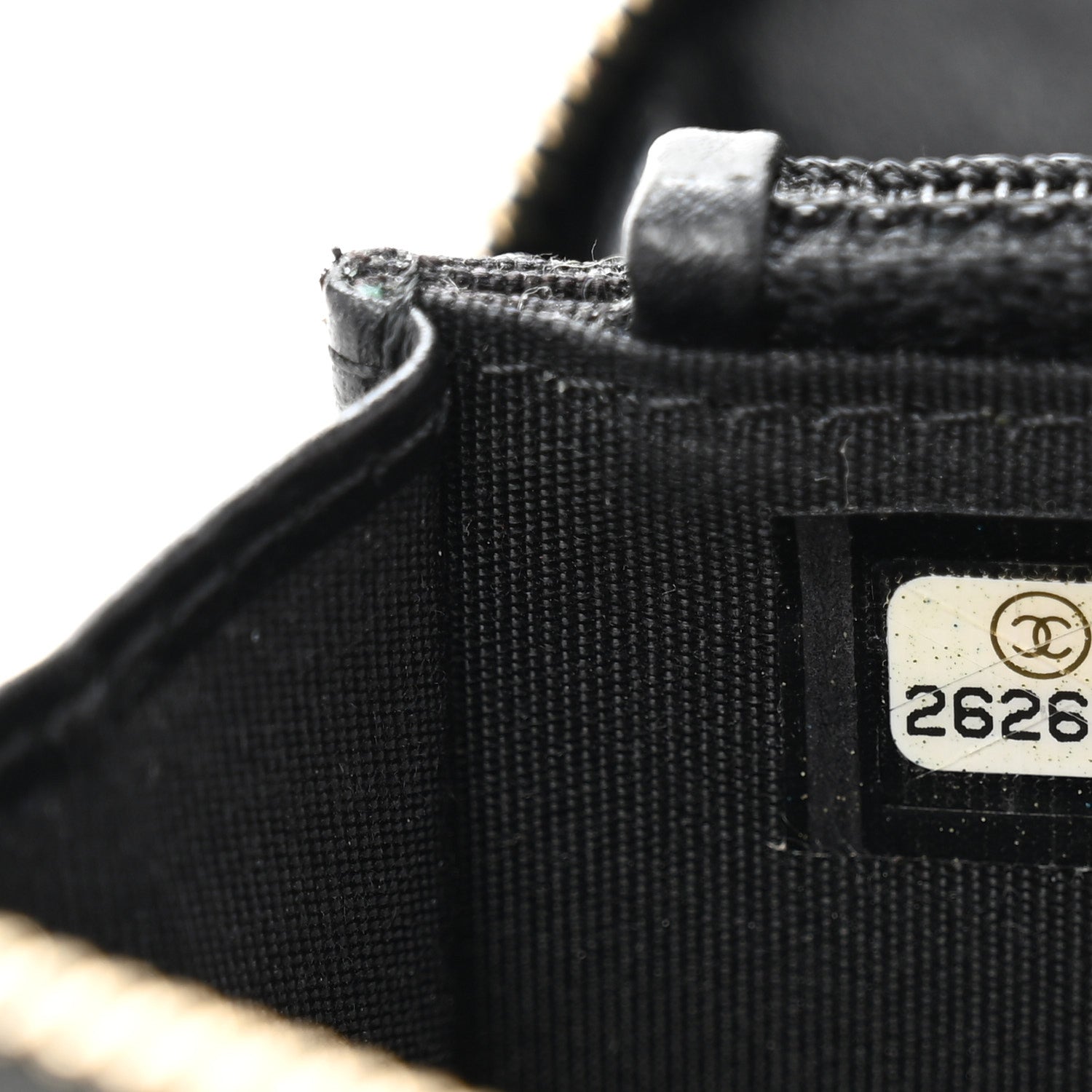 Chanel Caviar Quilted Medium Filigree Zip Around Wallet Black 8 of 11