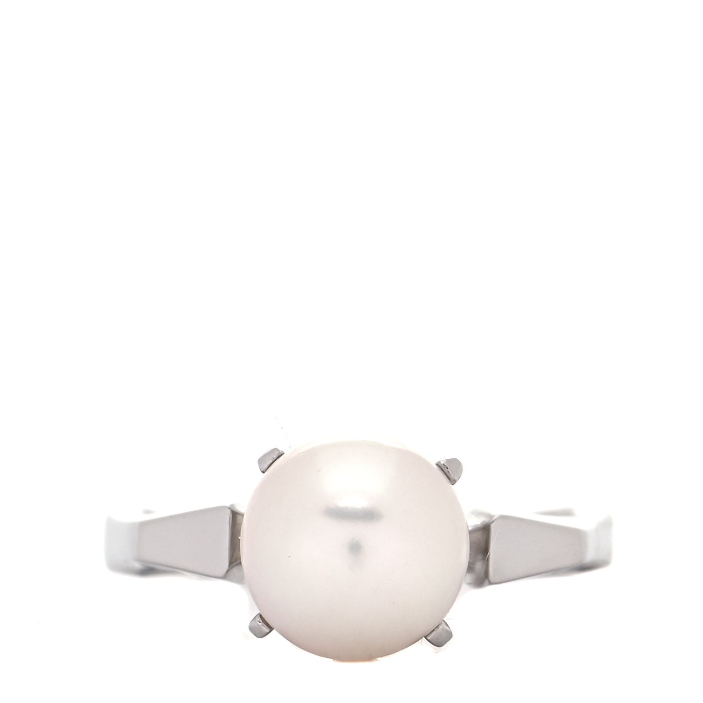 Platinum Akoya Pearl 8mm Ring 52 6