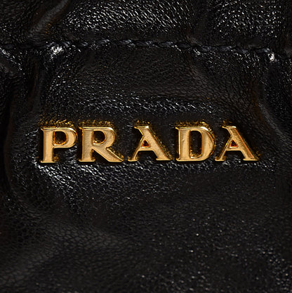 Prada Lambskin Mini Crossbody Black 6 of 11
