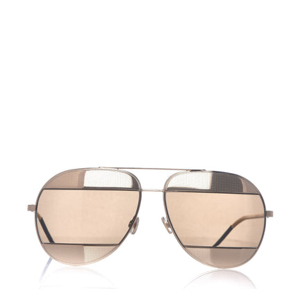 Christian Dior Split 1 Aviator Sunglasses Gold 2 of 7
