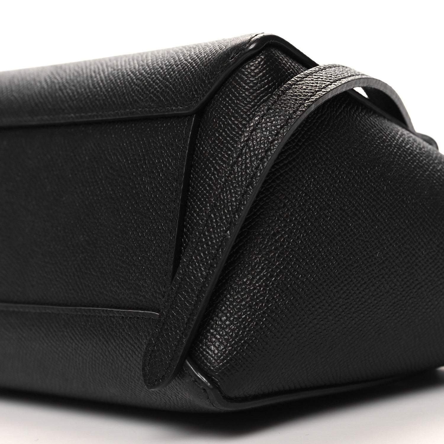 Celine Grained Calfskin Nano Belt Bag Black 10 of 12