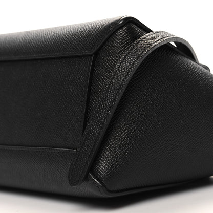 Celine Grained Calfskin Nano Belt Bag Black 10 of 12