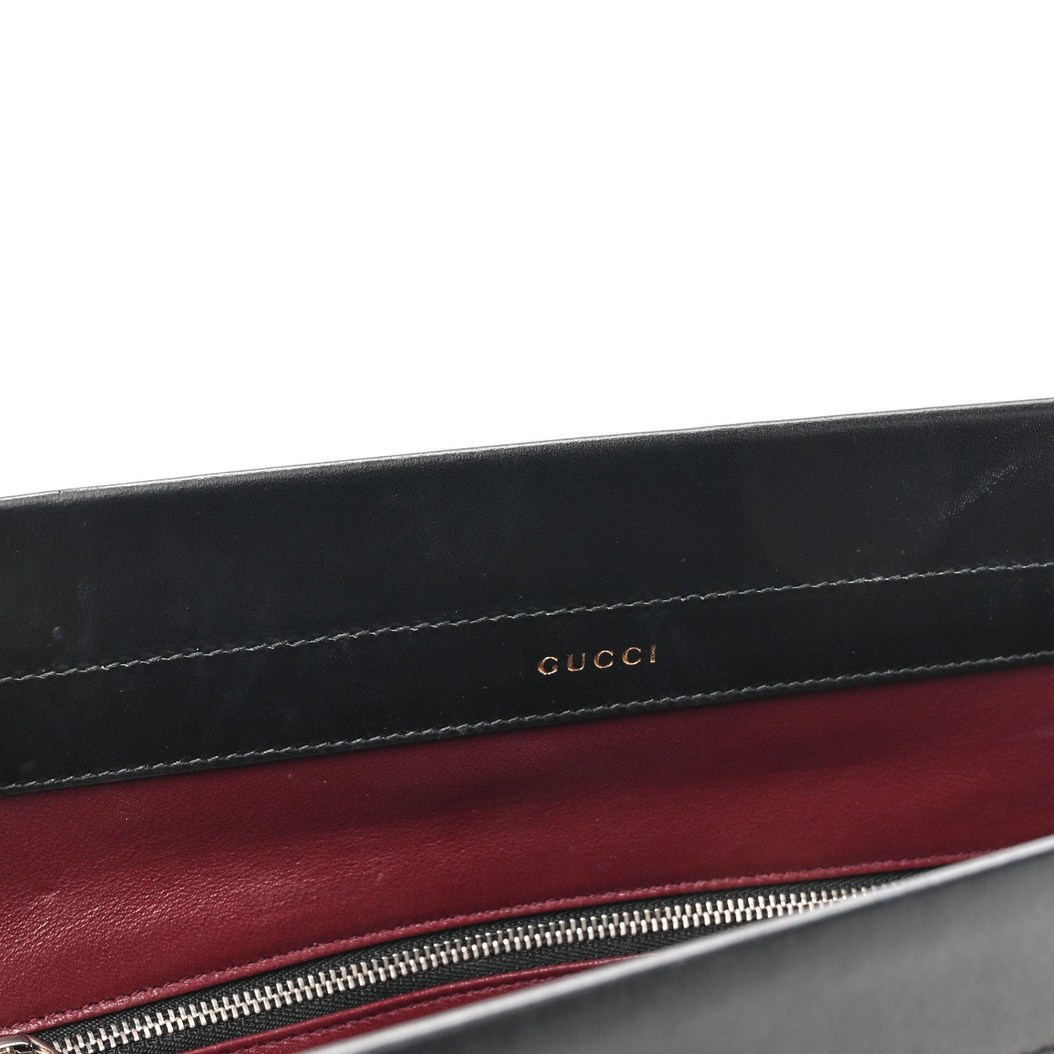 Gucci Smooth Calfskin Medium Zumi Top Handle Bag Black 12 of 19