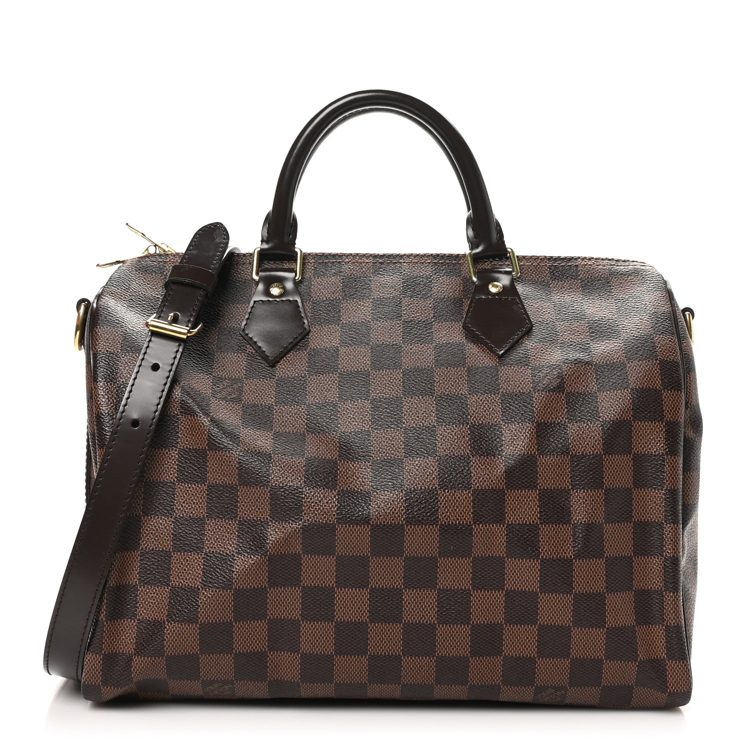 Louis Vuitton Damier Ebene Speedy Bandouliere 30 1 of 12