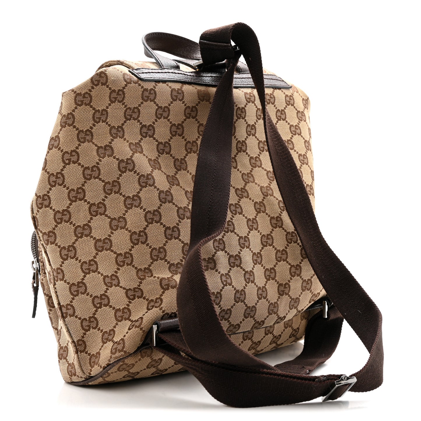 Monogram Backpack Dark Brown