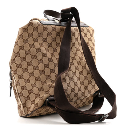Gucci Monogram Backpack Dark Brown 3 of 15