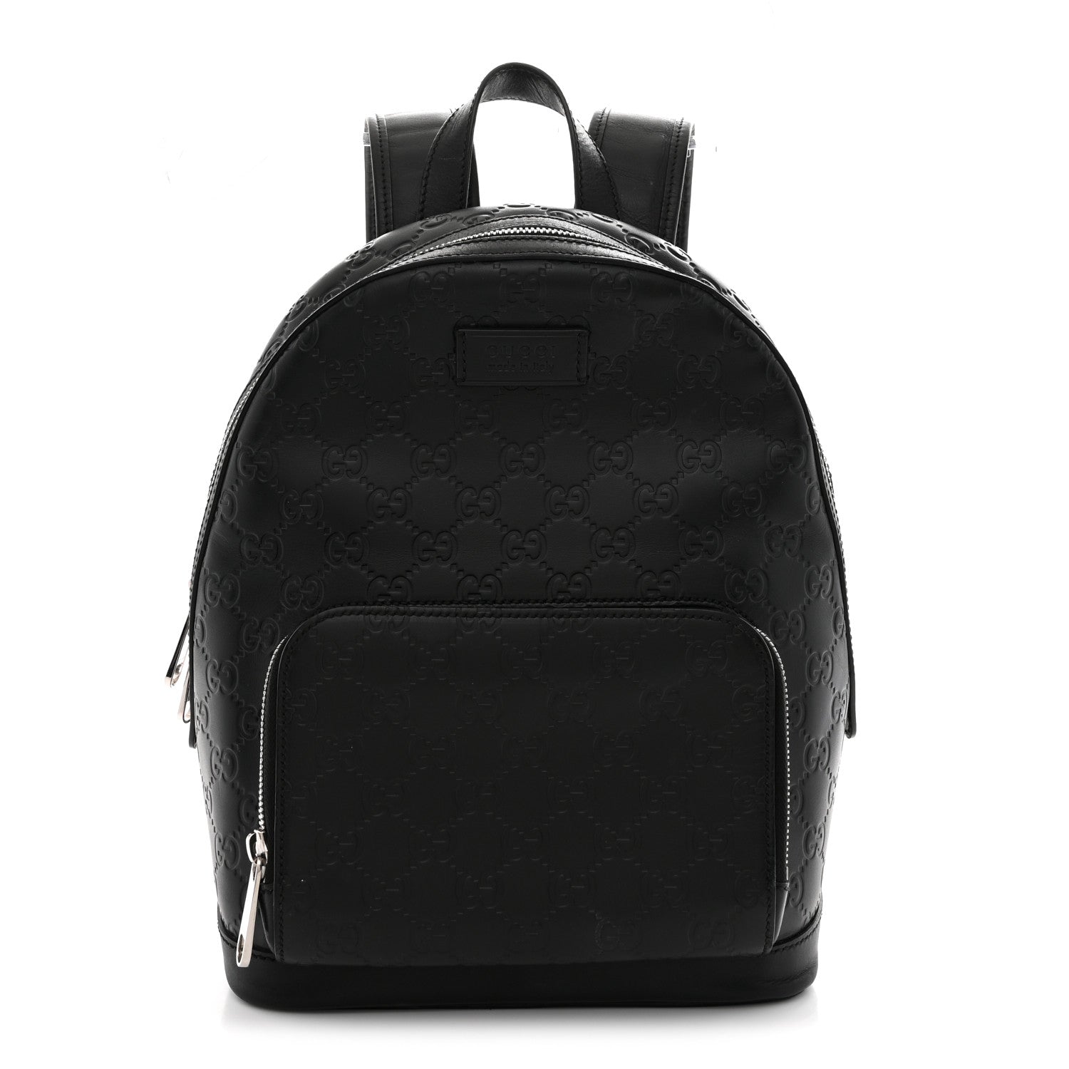 Gucci Guccissima Signature Small Day Backpack Black 1 of 12
