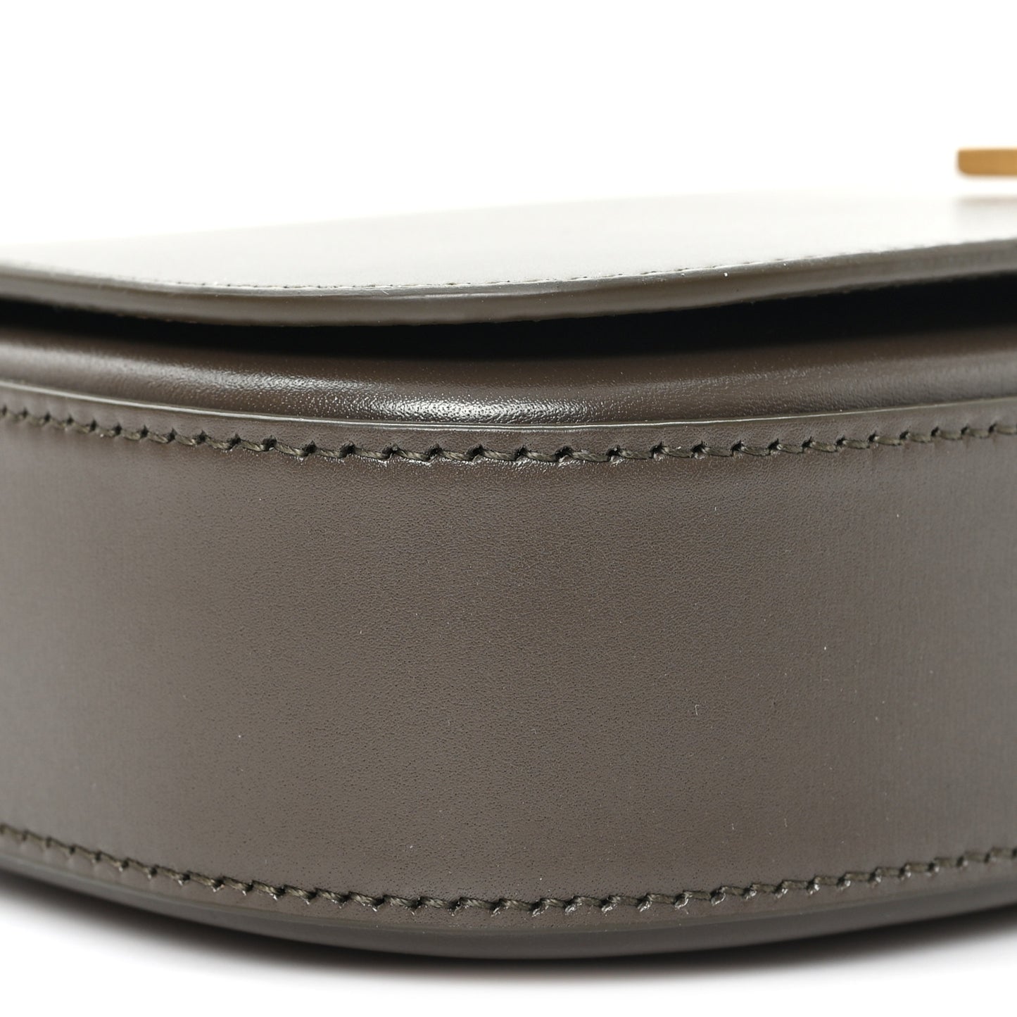 Box Calfskin Mini Voltaire Shoulder Bag Deep Musk