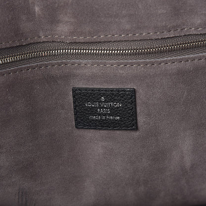 Louis Vuitton Veau Cachemire Soft Lockit MM Black 6 of 20