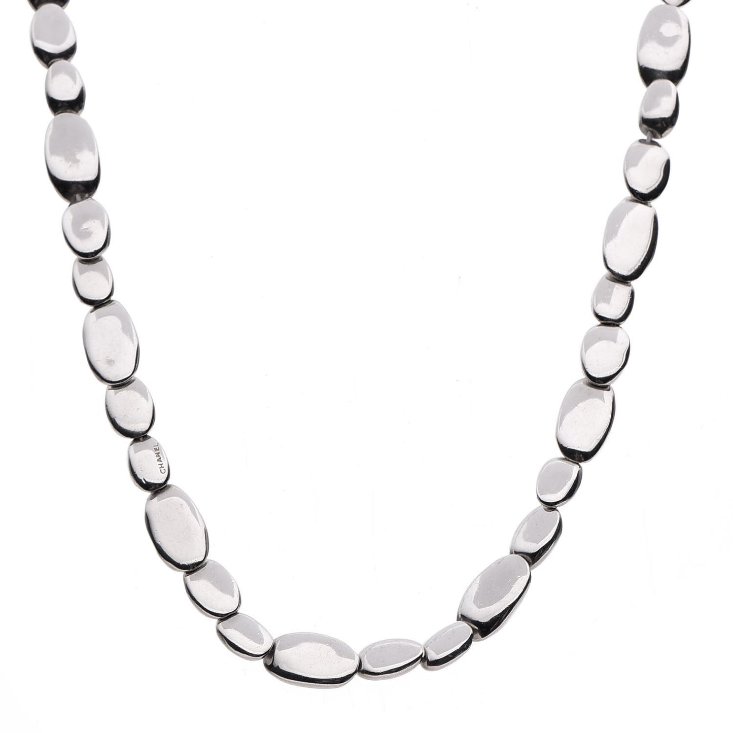 Sterling Silver Pebble Necklace