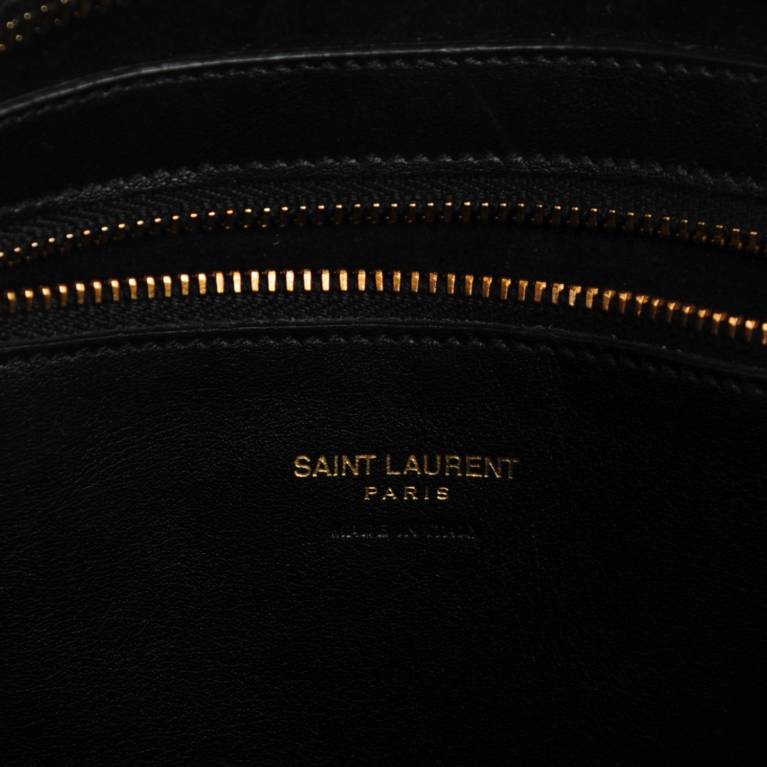 Saint Laurent Calfskin Small Monogram Cabas Black 6 of 7