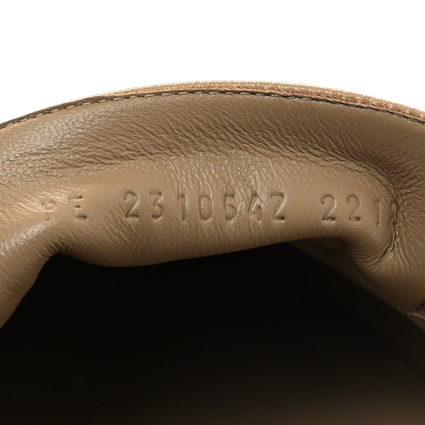 Goatskin Groupie Mules 39 Beige Argile