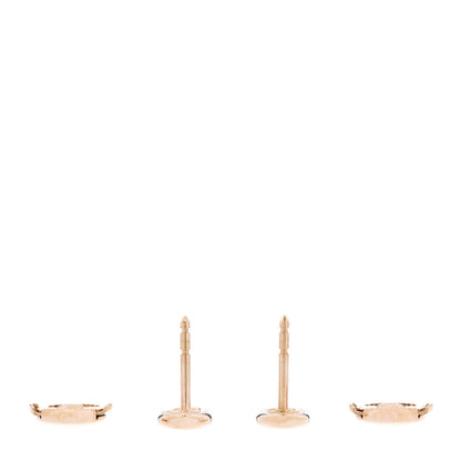 Hermes 18K Rose Gold TPM Farandole Stud Earrings 3 of 4
