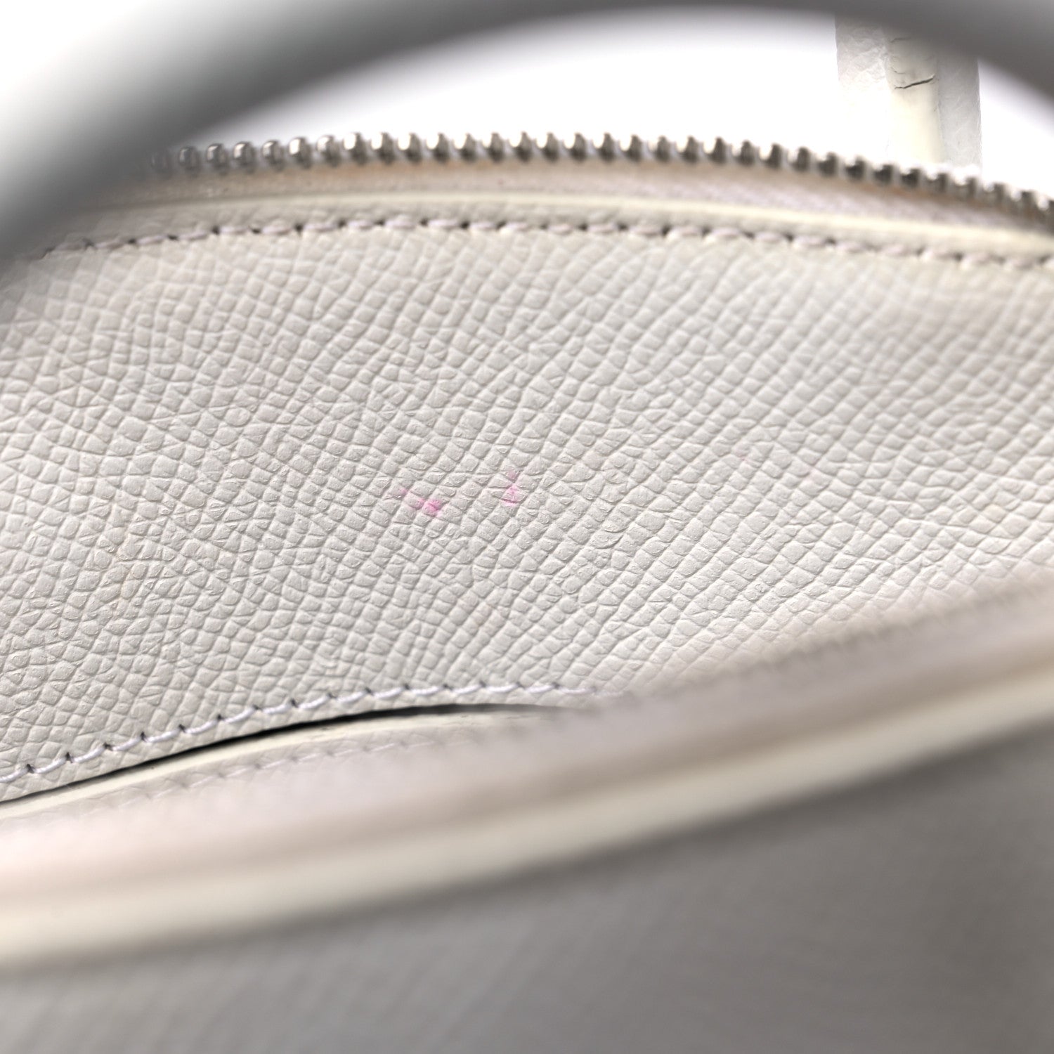 Balenciaga Grained Calfskin XXS Ville Top Handle White 9 of 12