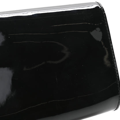 Louis Vuitton Patent Louise PM Chain Clutch Black 12 of 12