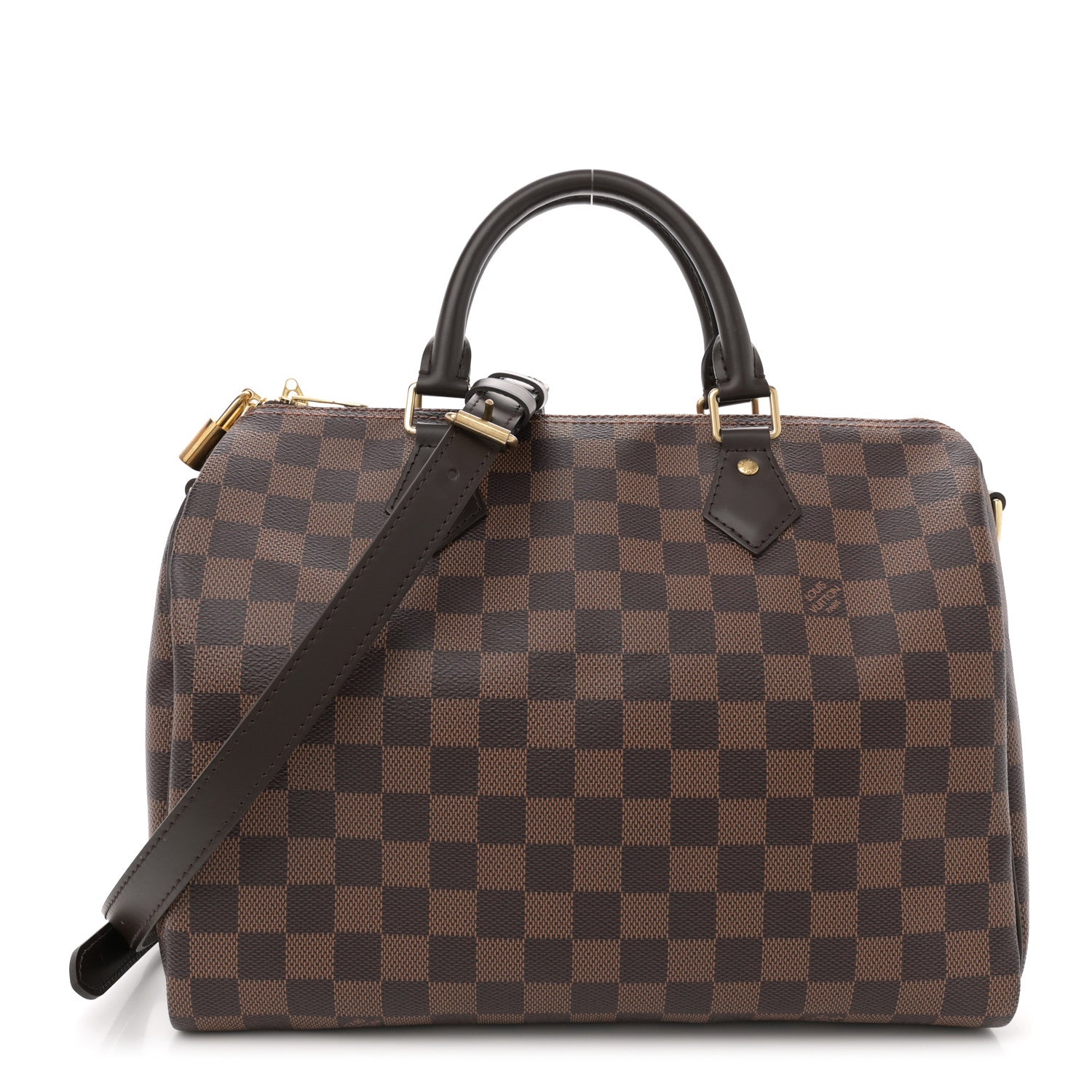Louis Vuitton Damier Ebene Speedy Bandouliere 30 1 of 13