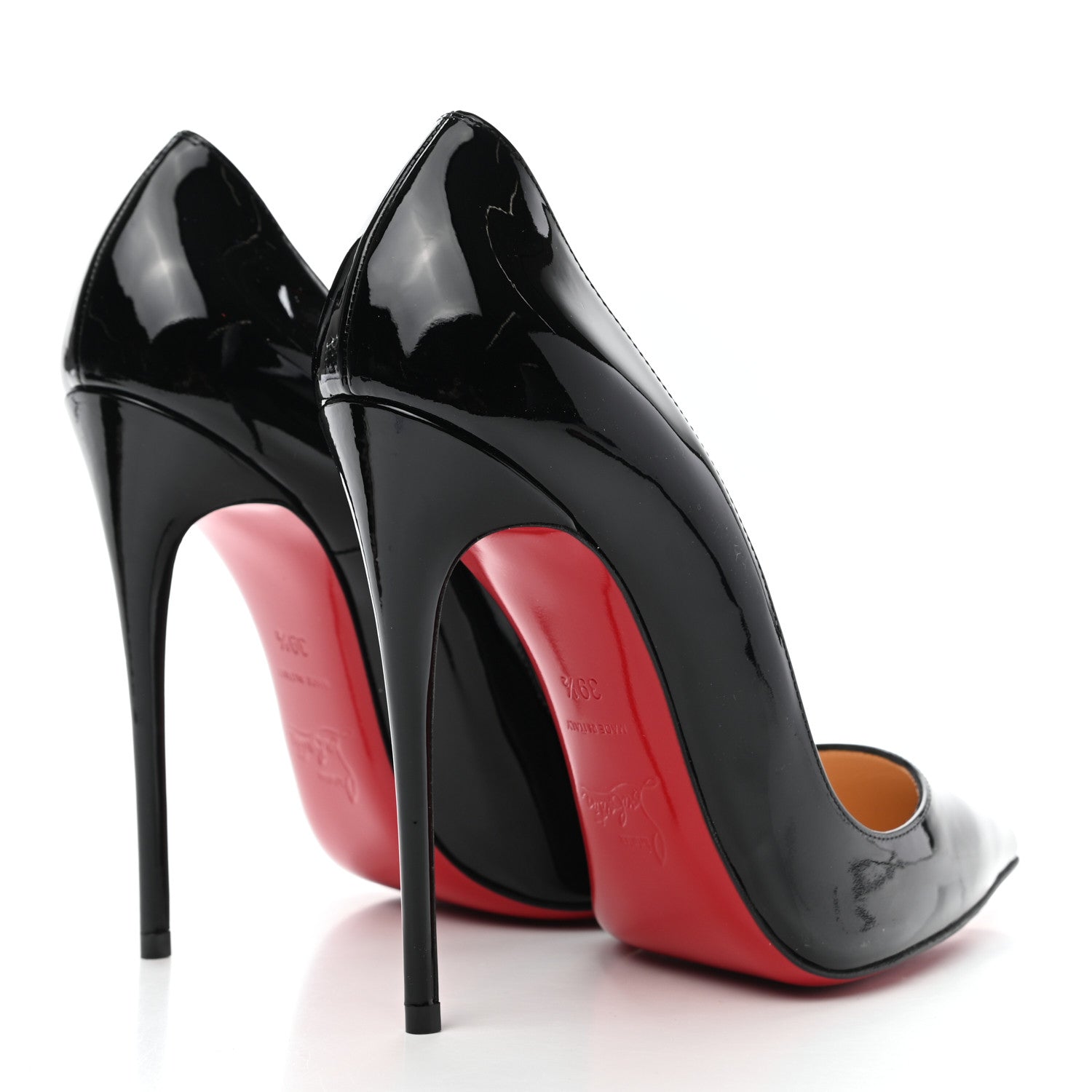 Christian Louboutin Patent So Kate 120 Pumps 39.5 Black 4 of 8