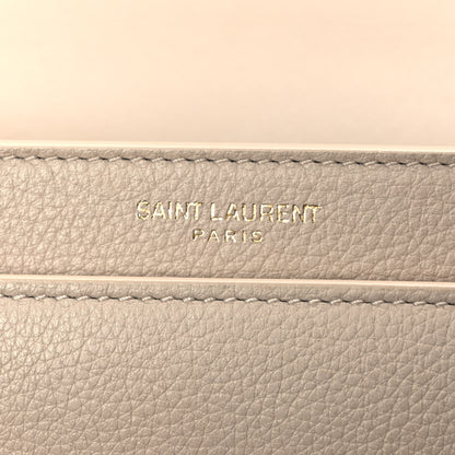 Saint Laurent Grained Calfskin Medium Monogram Sunset Beige 8 of 11