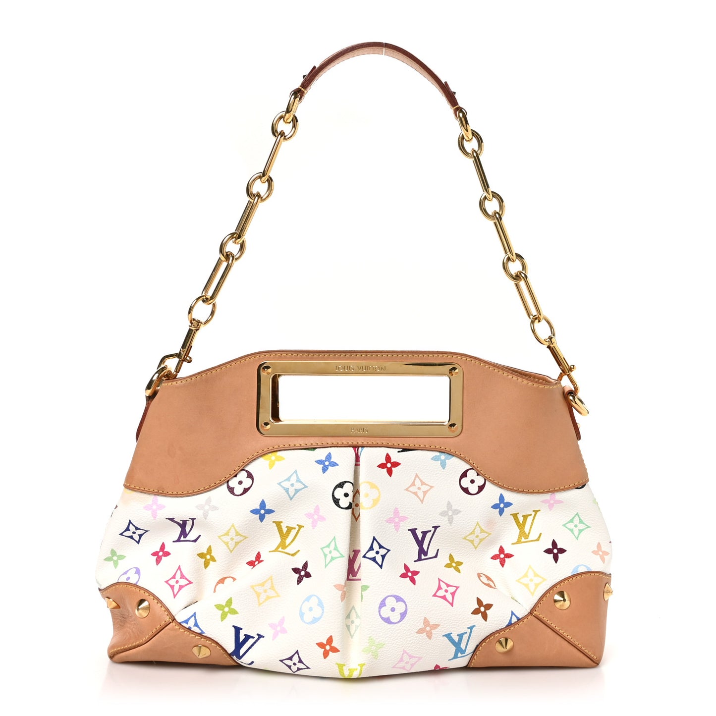 Monogram Multicolor Judy MM White